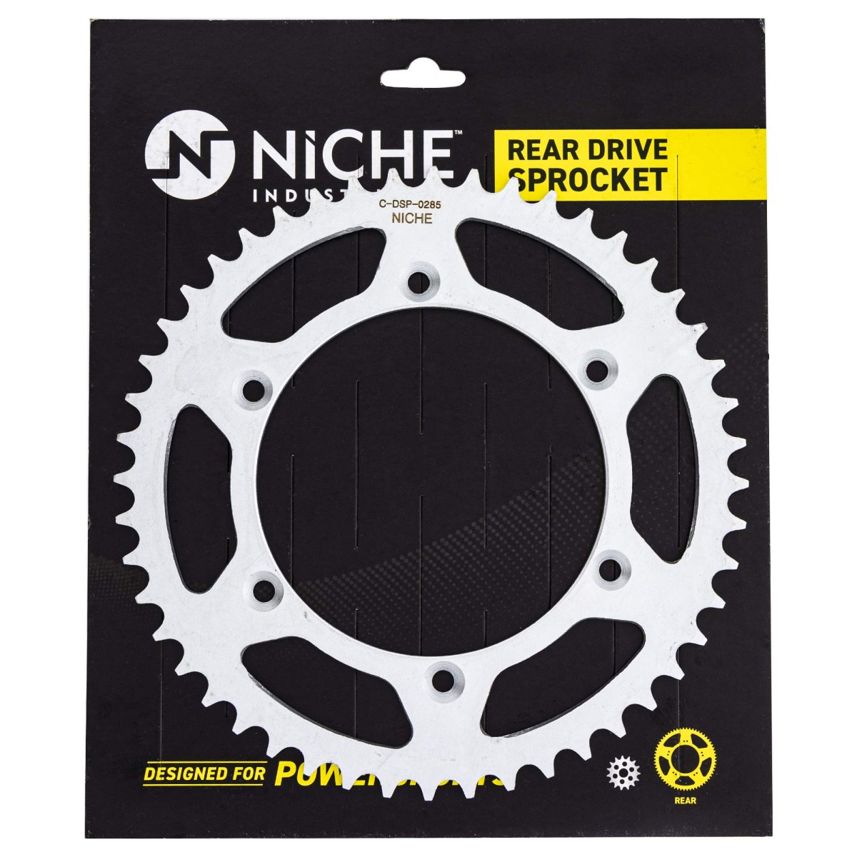 Niche Drive Sprocket Chain Combo For Gas Ec 125 Front 13 Rear 48 Tooth 520v-x X-ring 112 Links