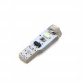 Uxcell 5pcs 12v T5 1206 Surface Mount Device 5 Led Ice Blue Dashboard Gauge Instrument Light Internal