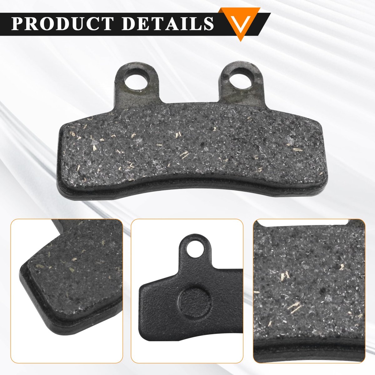 Pro Bat Front Disc Caliper Brake Pads For 50cc 70cc 110cc 125cc 150cc Trail Crf50 Crf70 Ssr Sdg Pit Dirt Bike Atv Quad 8pcs