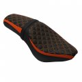 Tcmt One-piece Motorcycle Front Rear Seat Fit For Honda Rebel Cmx300 Cmx500 2017-2022 Orange Stitching
