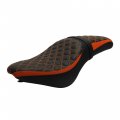 Tcmt One-piece Motorcycle Front Rear Seat Fit For Honda Rebel Cmx300 Cmx500 2017-2022 Orange Stitching