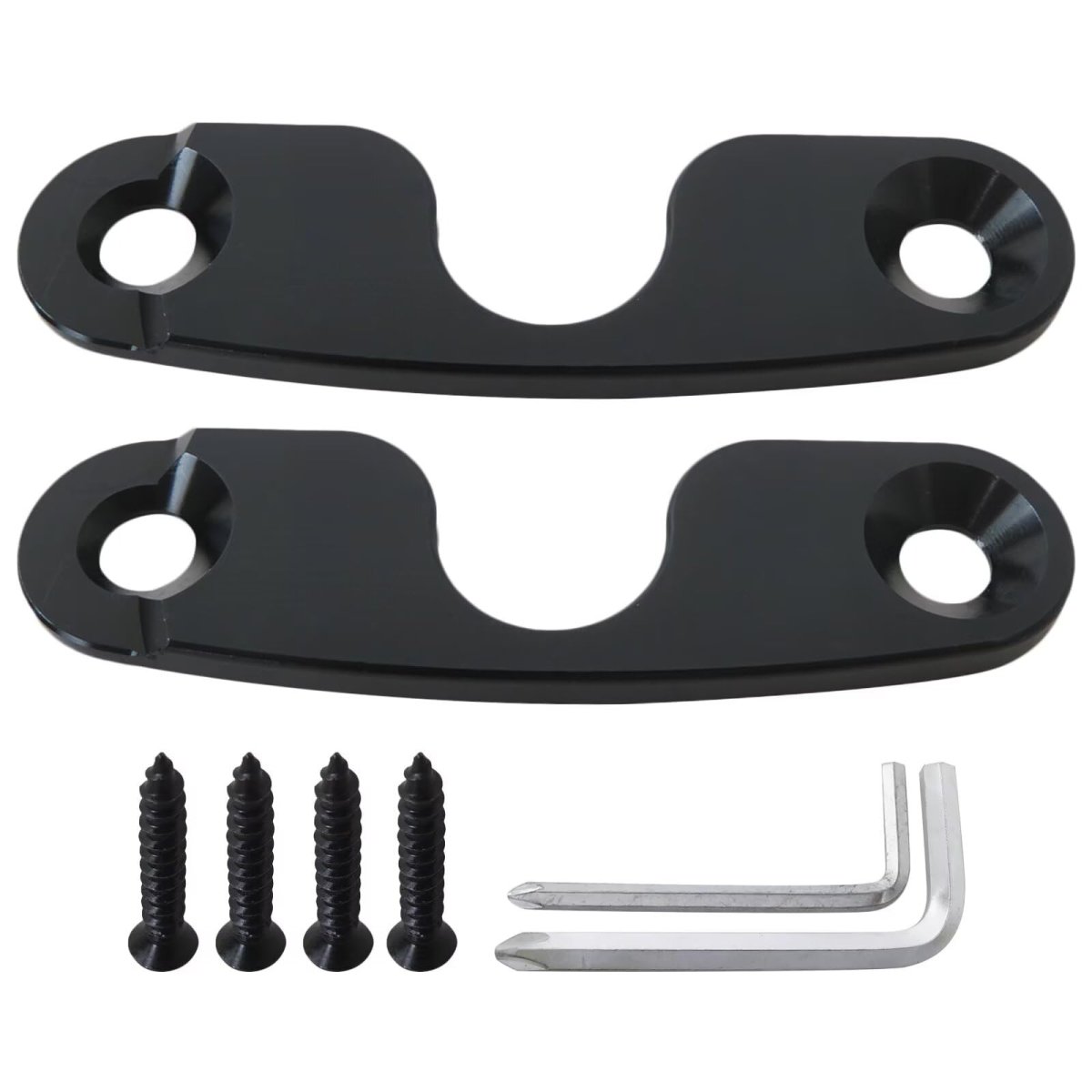 Aluminum Alloy Sun Visor Repair Kit For Jeep Wrangler Jk Jl 2018 To 2023 And Gladiator 2020 Heavy Duty Clip With Installation