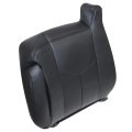Front Driver Side Top Lean Back Seat Cover Black Microfiber Leather For Chevy Silverado Tahoe Suburban Avalanche Gmc Sierra 