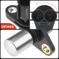 A-premium 3-pc Engine Camshaft Crankshaft Position Sensors Compatible With Toyota Prius 2001-2009 C 2012-2019 Yaris 2006-2011