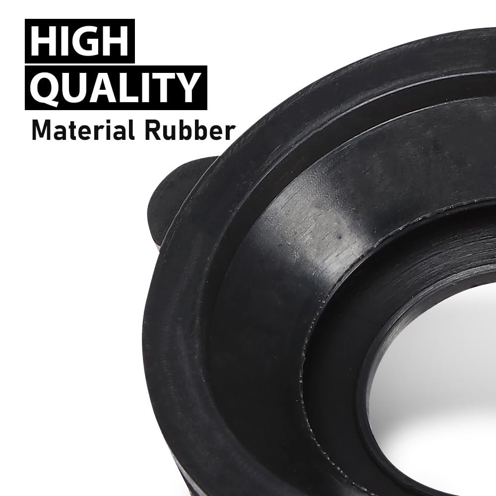 Fuel Tank Filler Pipe Grommet Seal For Ford Mustang 1981 1997 Rubber Neck Black