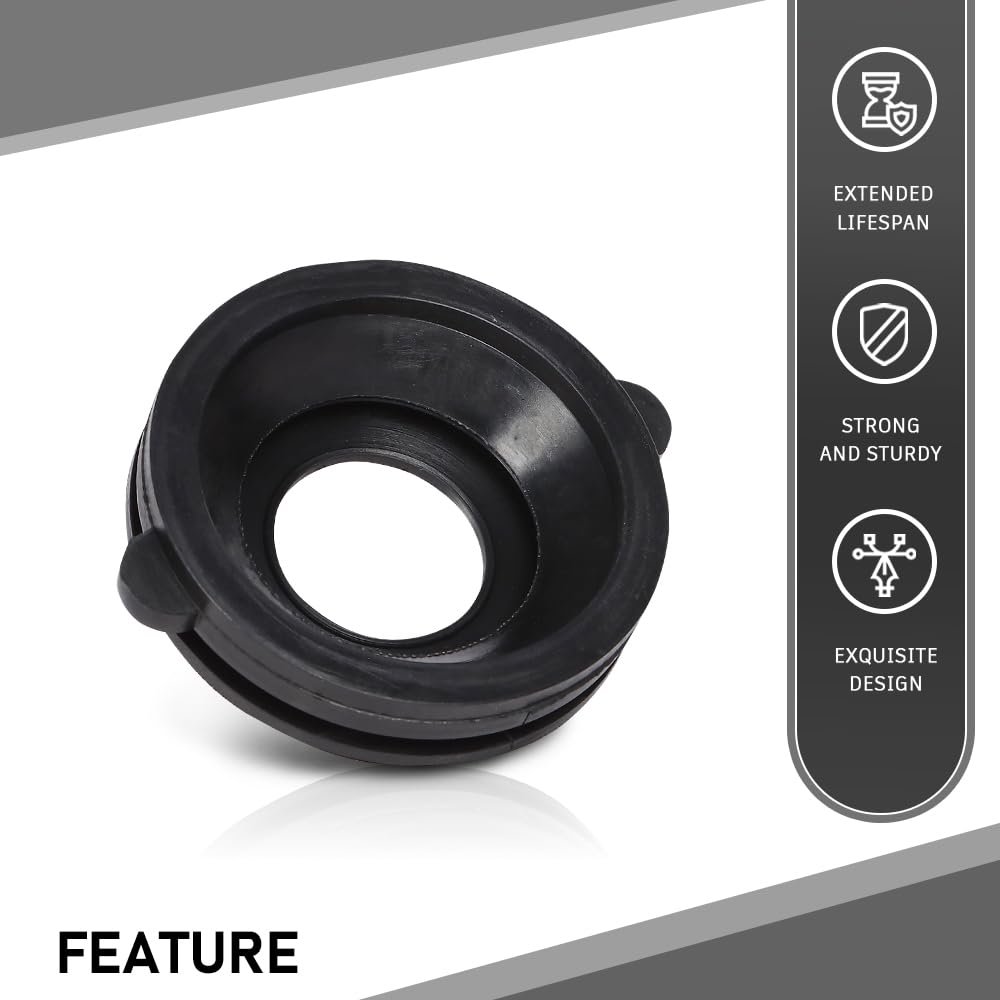 Fuel Tank Filler Pipe Grommet Seal For Ford Mustang 1981 1997 Rubber Neck Black