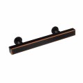 Ckp Brand 1550 Newport Collection 3 In 76mm Square Bar Pull Oil Rubbed Bronze 10 Pack 