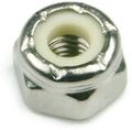Waxed Nylon Insert Lock Nuts 5 16-24 18-8 Stainless Steel Hex Nylock 25 Pieces