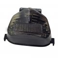 Httmt Mt186-sk Smoke Led Tail Light Brake With Integrated Turn Signals Indicators Compatible Suzuk 2001-2003 Gsx-r600 2000-2003