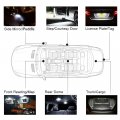 Nsautolighting 10pcs White Led Interior Lights Bulb Kit For Honda Passport 2019 2020 2021 2022 Map Dome Trunk Vanity Mirror