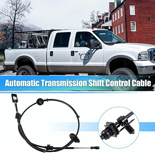 Automatic Transmission Gear Shifter Cable Ford F250 F350 F450 F550 99-04 For Excursion 00-05 W O Power Take Off Auto Trans