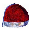 Hyundai Santa Fe 2005 2006 Tail Light Assembly Passenger Side Halogen Clear And Red Lens Replacement For Hy2801133 92402-26500 