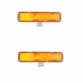 Turn Signal Parking Light Pair For Chevy S10 Blazer 1990 1991 1992 1993 1994 Driver And Passenger Side Gm2520109 Gm2521109 