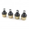 Newsmarts For Honda Trx300fw Fourtrax 4x4 1988-2000 Front Upper Lower Ball Joints Replacement 4pcs