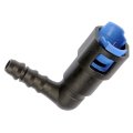 Fuel Line Connectors Quick Disconnect 90 Degrees Plastic And Rubber 3 8 In 5 16 Black Blue Pieces Alx-pau-rb-800-091 5-cl360a50 