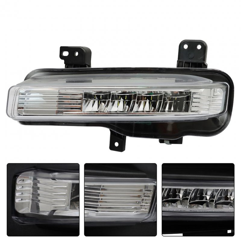 1-pc Fog Lights Lamp Trim Cover Left Driver Side Replacement For 2020-2021 Explorer Lb5z-15266-aa Lb5b-15a255-ac