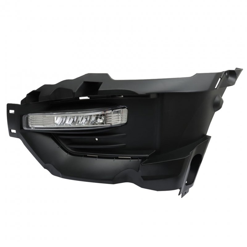 1-pc Fog Lights Lamp Trim Cover Left Driver Side Replacement For 2020-2021 Explorer Lb5z-15266-aa Lb5b-15a255-ac
