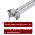 Uxcell Forstner Drill Bits 17mm Tungsten Carbide Wood Hole Saw Auger Opener Woodworking Hinge Drilling Boring Bit Cutter Gray