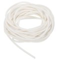 Silicone Foam Seal Strip 3 5mm 0 14in Diameter 8 5 Meter 27 89ft Long Round Rubber Cord White Sponge Weather Stripping For Diy 