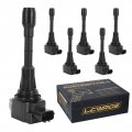 Set Of 6 Ignition Coil Fits For 3 5l V6 Nissan Altima Maxima Murano Pathfinder Quest Infiniti G35 Ex35 Fx35 2007 2008 2009 2010