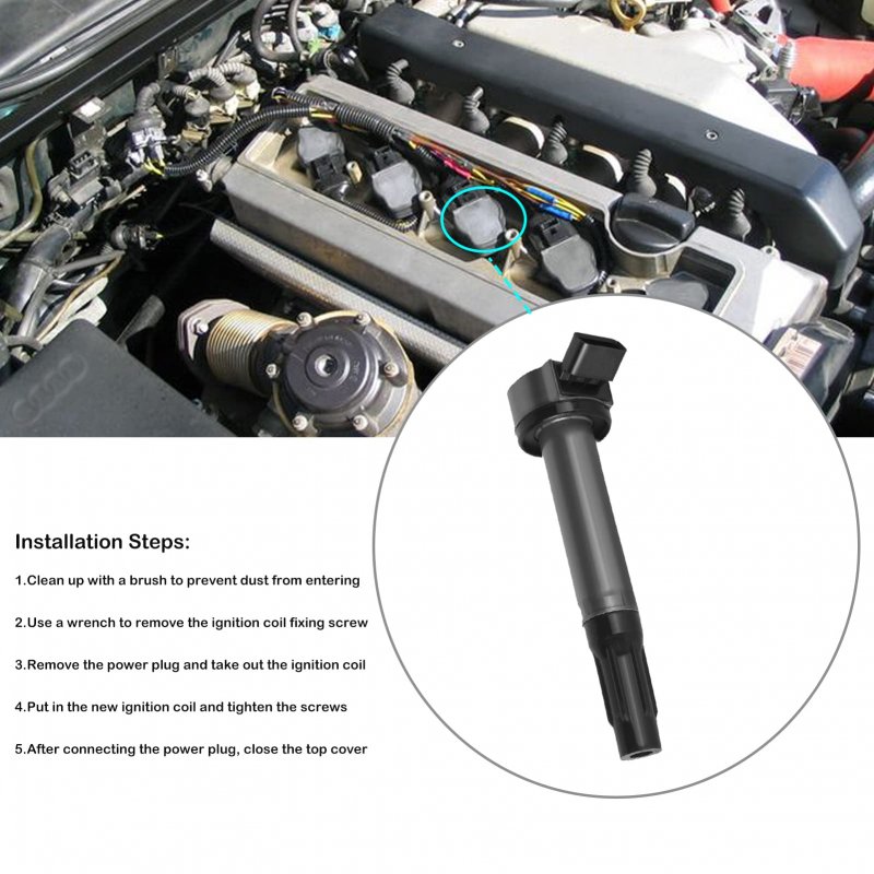 Set Of 6 Ignition Coil Fits For 3 5l V6 Nissan Altima Maxima Murano Pathfinder Quest Infiniti G35 Ex35 Fx35 2007 2008 2009 2010
