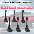 Set Of 6 Ignition Coil Fits For 3 5l V6 Nissan Altima Maxima Murano Pathfinder Quest Infiniti G35 Ex35 Fx35 2007 2008 2009 2010