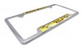 Road Runner Open Chrome License Plate Frame