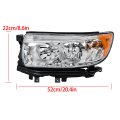 Left Side Headlight Assembly Chrome Housing Replacement Forester 2006 2007 2008 For 84001sa471