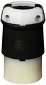 Hubbell Hbl2733 Locking Connector 30 Amp 3 Phase 480v L16-30r Black And White 