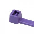 Hellermann Tyton T50r7c2 Standard Cable Tie 8 Long 50lb Tensile Strength Pa66 Purple Pack Of 100 