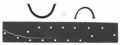 Os30934 Cork Rubber Automotive Exhaust Manifold Flange Gasket 