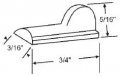 Nylon Sliding Window Glide For Crossly Windows 900-6902 2 Pack