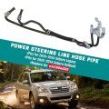 Power Steering Line Hose For 2010 2014 Subaru Legacy Outback Replaces 34190aj000 Direct Fit Hydraulic Pressure Assembly