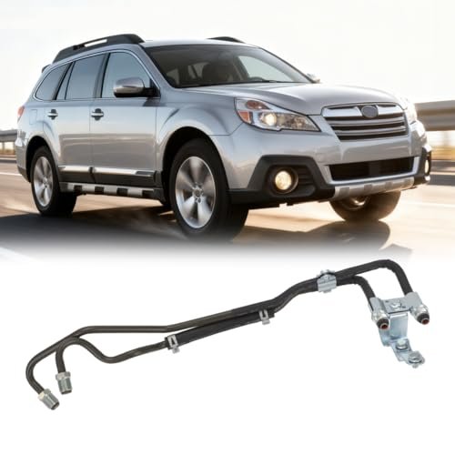 Power Steering Line Hose For 2010 2014 Subaru Legacy Outback Replaces 34190aj000 Direct Fit Hydraulic Pressure Assembly