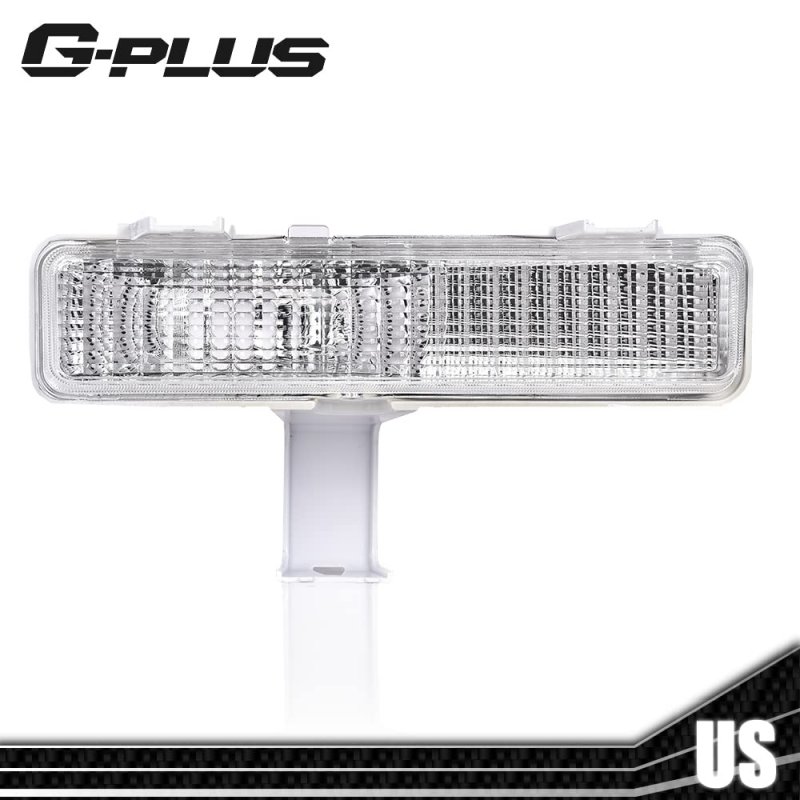 Front Bumper Side Marker Turn Signal Light Assembly For Chevy 85-90 Caprice Base 80-90 Classic 80-85 Impala Pontiac 83-86