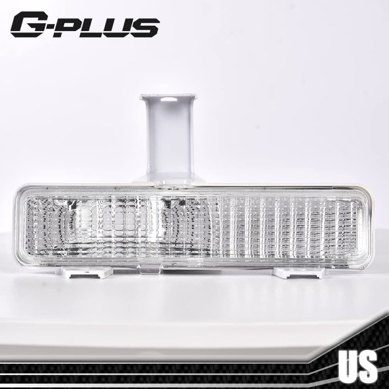 Front Bumper Side Marker Turn Signal Light Assembly For Chevy 85-90 Caprice Base 80-90 Classic 80-85 Impala Pontiac 83-86