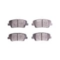 Rear Disc Brake Pads For Genesis G70 2019 2020 2021 2022 2023 Ceramic Friction Low Dust 4 60 In Length 1 90 Thickness 