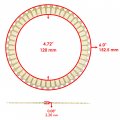Caltric Clutch Friction Plate And Cover Gasket Compatible With Suzuki Rf600rt Rf600r 1994 1995 1996