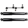 Rear Struts Suspension Kit With Sway Bar End Links For Buick Rendezvous 2002 2006 And Pontiac Aztek 2001 2004 Oe 344438 K750010 