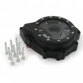 Smt-white Led Glass See Through Engine Cover Compatible With Suzuki Gsx1300r Hayabusa 99-13 Black B076tvy2ps