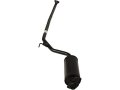 Center Muffler For 2012-2013 Honda Civic 1 8l 4-cylinder 