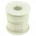 Ex Electronix Express Stranded Hook Up Wire 22 Gauge 100 Foot Spool White Shade May Vary 