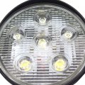 Httmt Mt371-028- Round 18w Spot Beam Led Off Road Work6 Light 12v 24v Universal Use Suv Car Truck Boat 