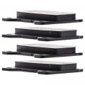 Niche Brake Pad Set For Yamaha Yzf600r Fzr600 Fzr1000 1fk-w0046-01 3xf-w0045-50 Front Rear Semi-metallic 2 Pack