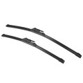 1 Pair 24 19 Front Windshield Wiper Blade For Audi A3 05-12 Replacement Set With Upgraded Stability All Weather Pinch-tab Not J 