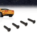 Tail Light Lens Upper Screw To Bumper For C6 Corvette 2005 2013 Stainless Steel 4 Pieces