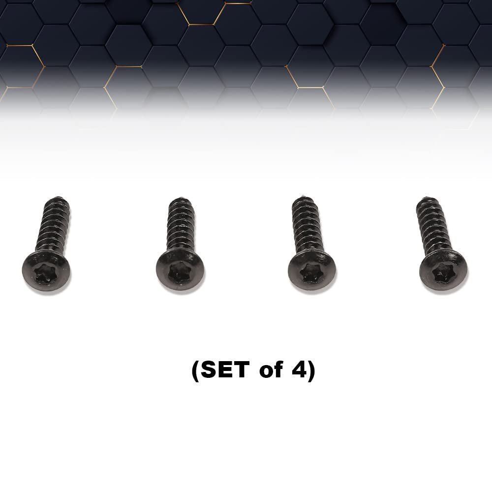 Tail Light Lens Upper Screw To Bumper For C6 Corvette 2005 2013 Stainless Steel 4 Pieces
