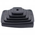 Motoku Transmission Shift Boot And Retainer Bezel Kit For Jeep Wrangler 1997-2004