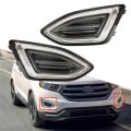 Edge 2015-2018 Fog Lights Bumper 2pcs Right Left Side Driving Lamps Assembly Replacement For Ft4z13200g Ft4z13200h Fo2521192c 