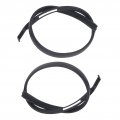 Replacement For Tundra Double Cab 2007-2020 Not Crewmax Roof Drip Molding 2pcs Weatherstrip 755510c050